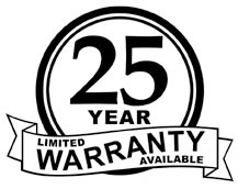 CB 25 yr warranty