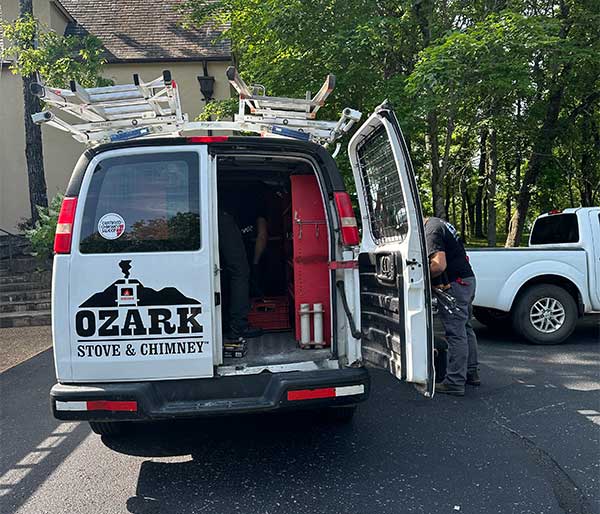 Ozark Stove and Chimney Van